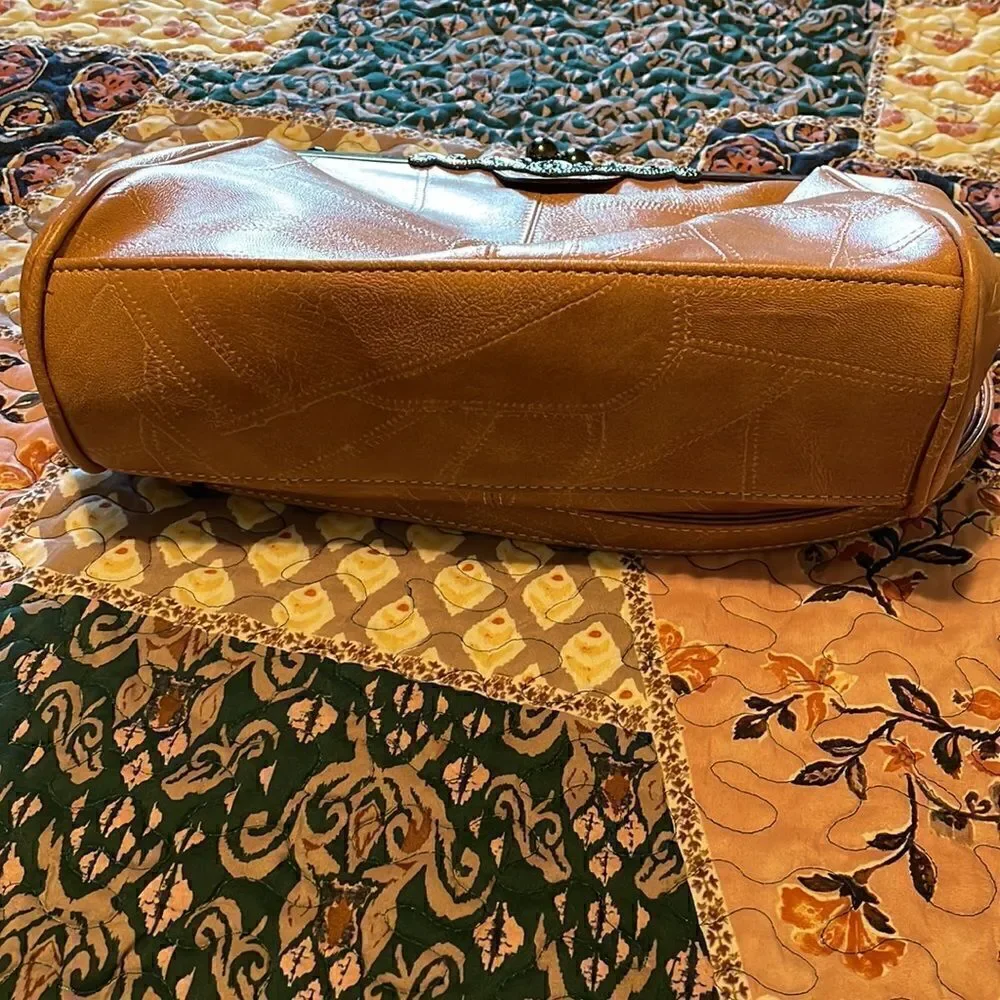 Vintage Faux Leather Handbag